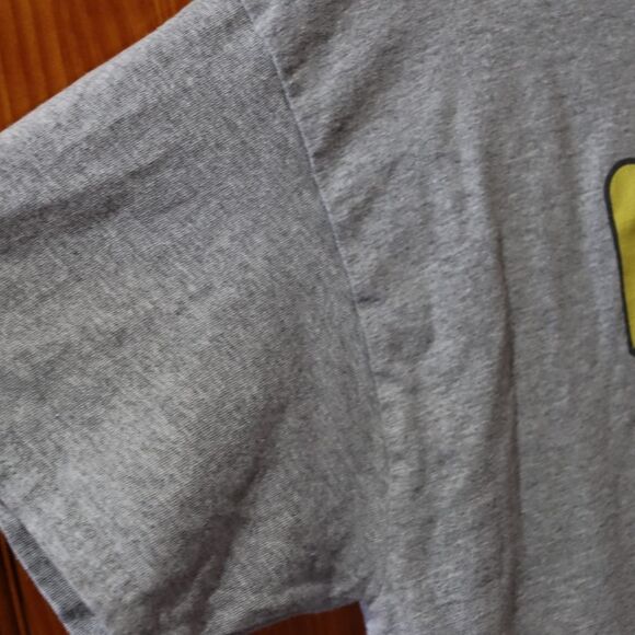 DOM Nope Not Today Retro Font Gray Tshirt LG - Picture 3 of 7